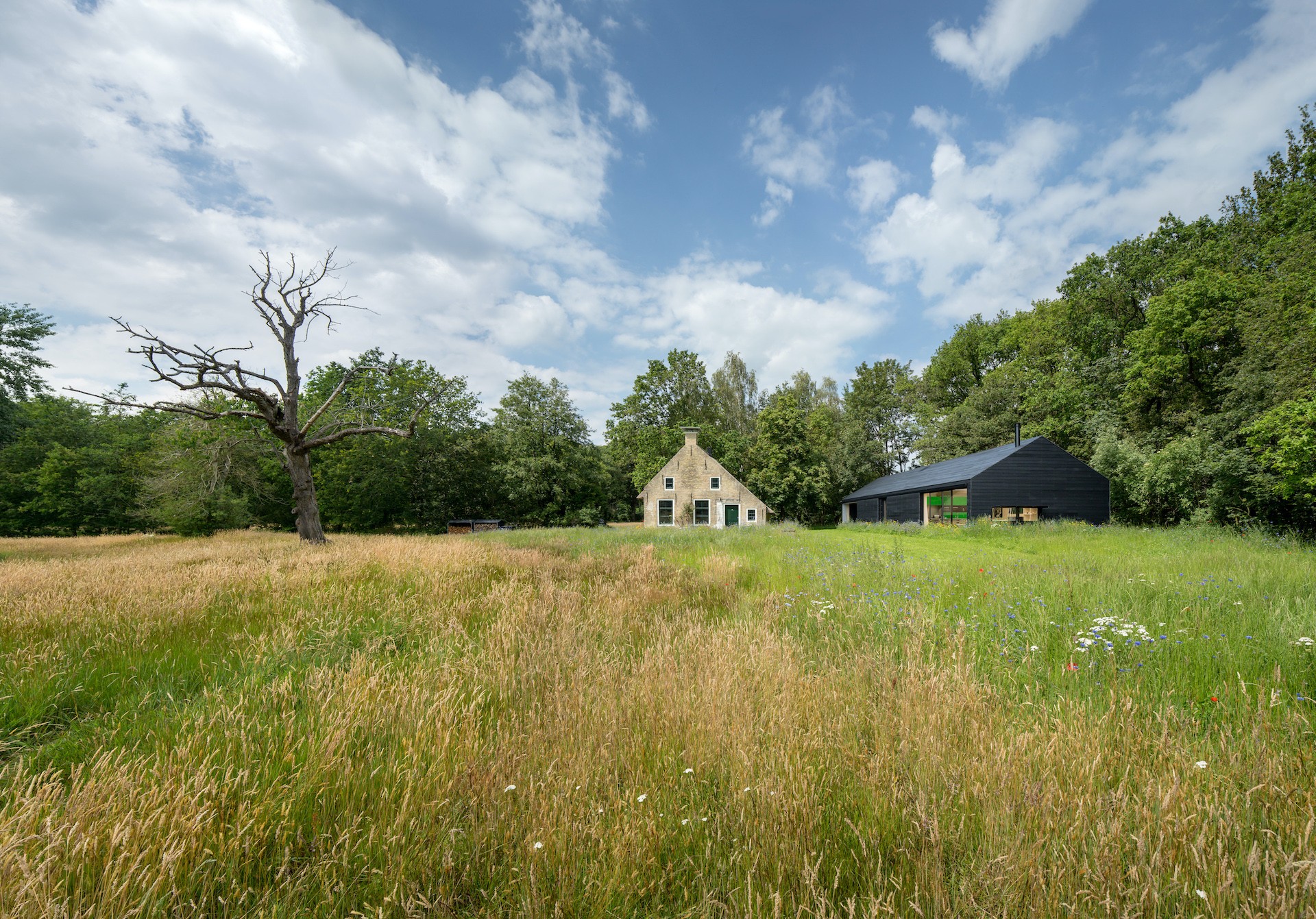 Restauratie en nieuwbouw woonhuis Oudemirdum - Hoofdfoto