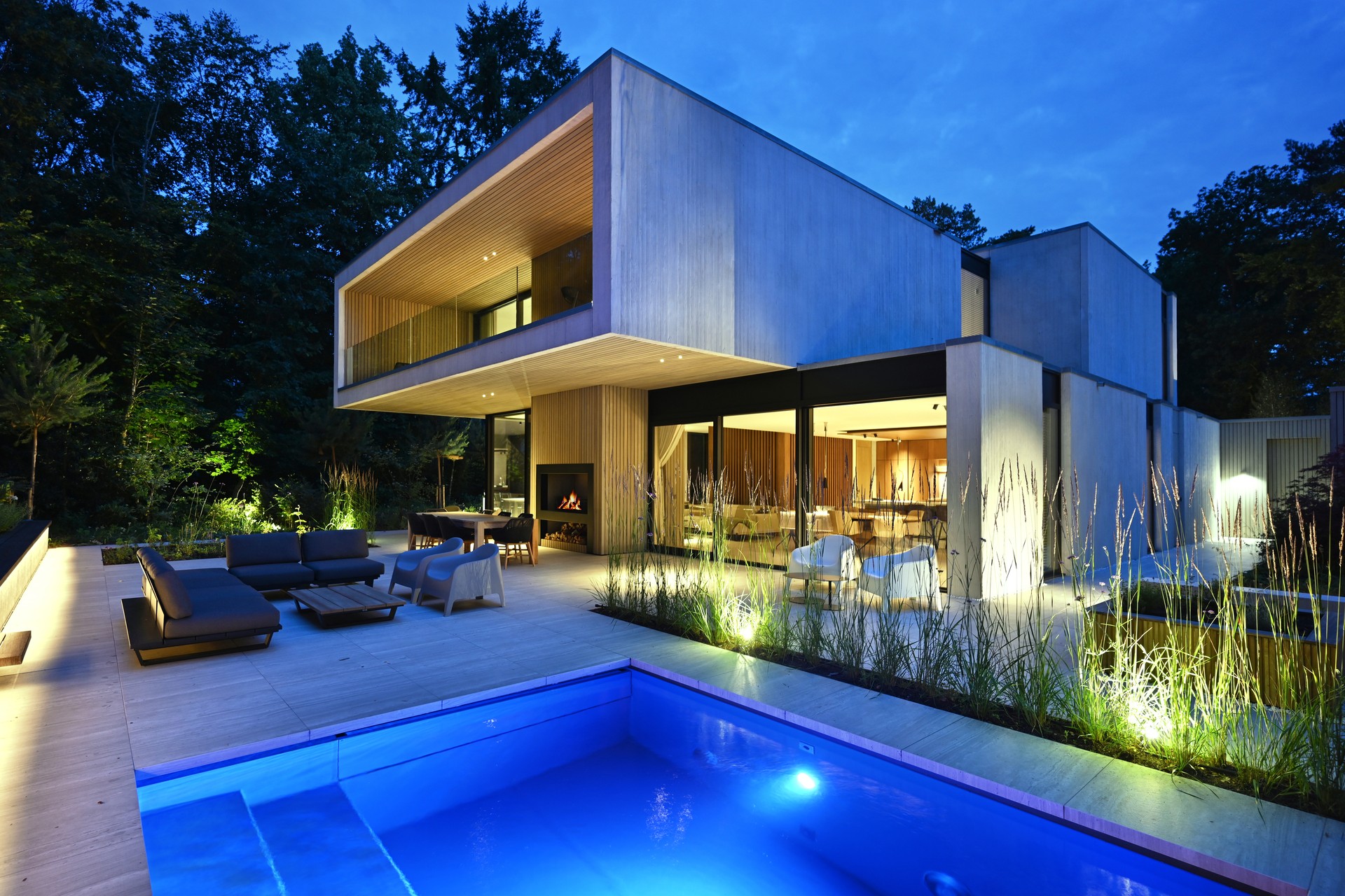 Minimalistische Villa - Hoofdfoto